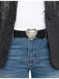Zadig&Voltaire Santa Fe Crush suede belt 90cm, imported from the UK