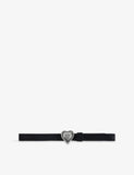 Zadig&Voltaire Santa Fe Crush Suede Belt 90cm