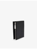 BOSS zipped 6-slot leather wallet, imported from the UK