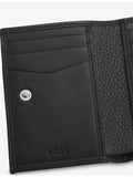 BOSS zipped 6-slot leather wallet, imported from the UK