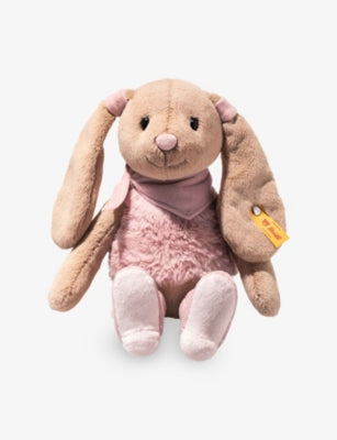 Steiff cowgirl Hoppie rabbit soft toy 31cm, imported from the UK