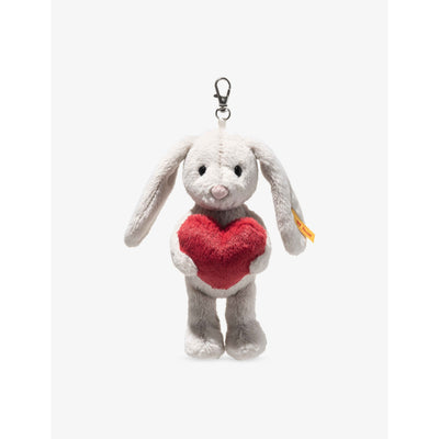 selfridges Steiff Pendant Hoppie Love Rabbit Keyring 15cm- Buy online at McGrocer
