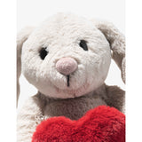 Steiff Hoppie Grey Love Rabbit soft toy 16cm (British brand)