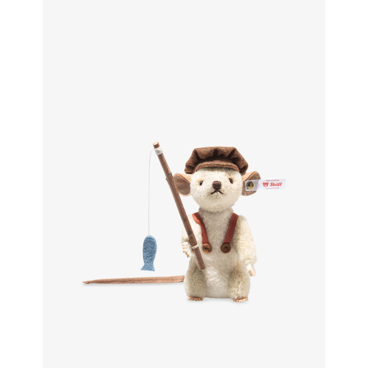 Steiff Huckleberry Finn Mouse Bear 12cm limited edition, imported from the UK