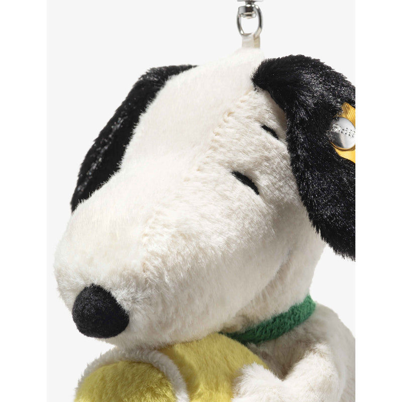 Steiff Snoopy tennis soft toy keyring 15cm - British product