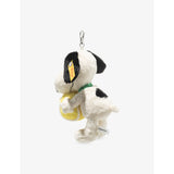 Steiff Snoopy tennis soft toy keyring 15cm - British product