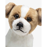 Steiff Terrie dog soft toy 17cm with button ear, UK version