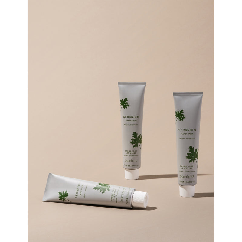 Bamford Geranium Hand Balm 75ml skincare - British product