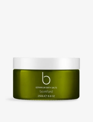Bamford geranium bath salts 250g - British product