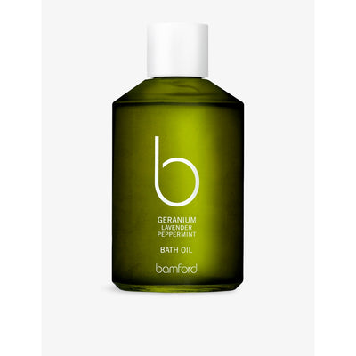 selfridges Bamford Geranium Bath Oil 250ml- Buy online at McGrocer