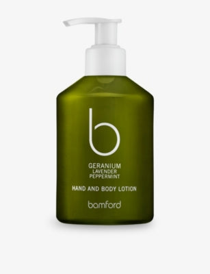 M&S Bamford Geranium Hand & Body Lotion 250ml- Buy online at McGrocer