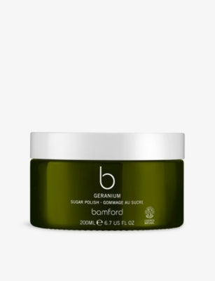 Bamford Geranium sugar polish 200g - British product