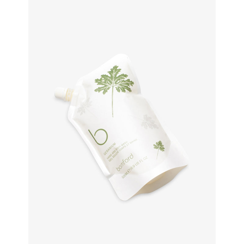 Bamford geranium hand and body wash 500ml, imported from the UK