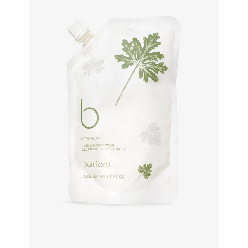 Bamford geranium hand and body wash 500ml, imported from the UK