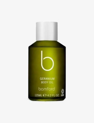 Bamford geranium body oil 125ml, imported from the UK