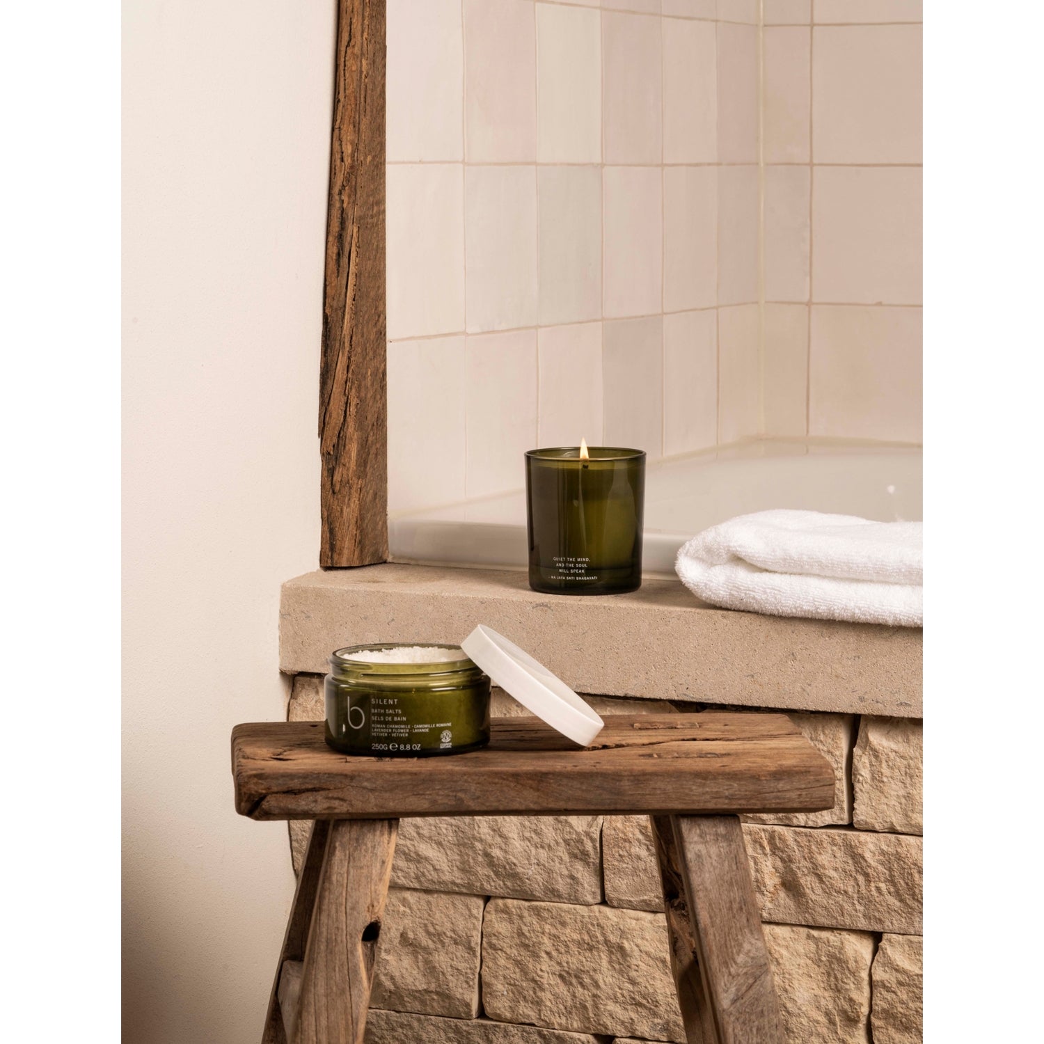 Bamford Silent Bath Salts with essential oils 250g, UK version