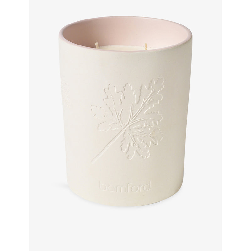 Bamford Attar of Roses Geranium candle 2kg - British product
