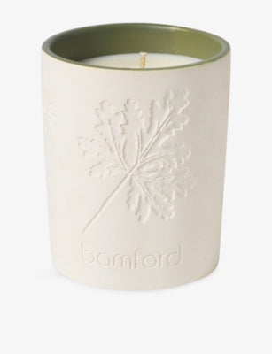 Bamford Geranium scented candle 320g - British product