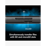 Lexar LRW310 dual-slot SD microSD card reader, UK version