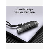 Lexar LRW310 dual-slot SD microSD card reader, UK version