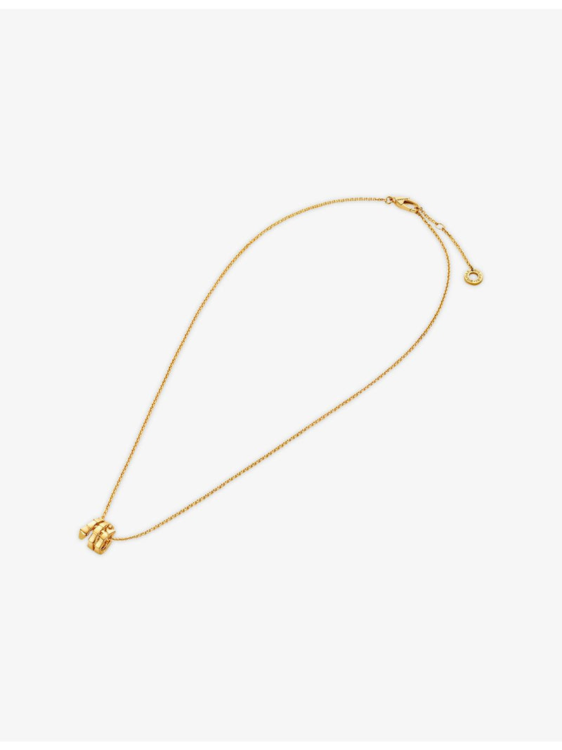 Bvlgari Serpenti Viper 18ct yellow gold pendant necklace, UK version