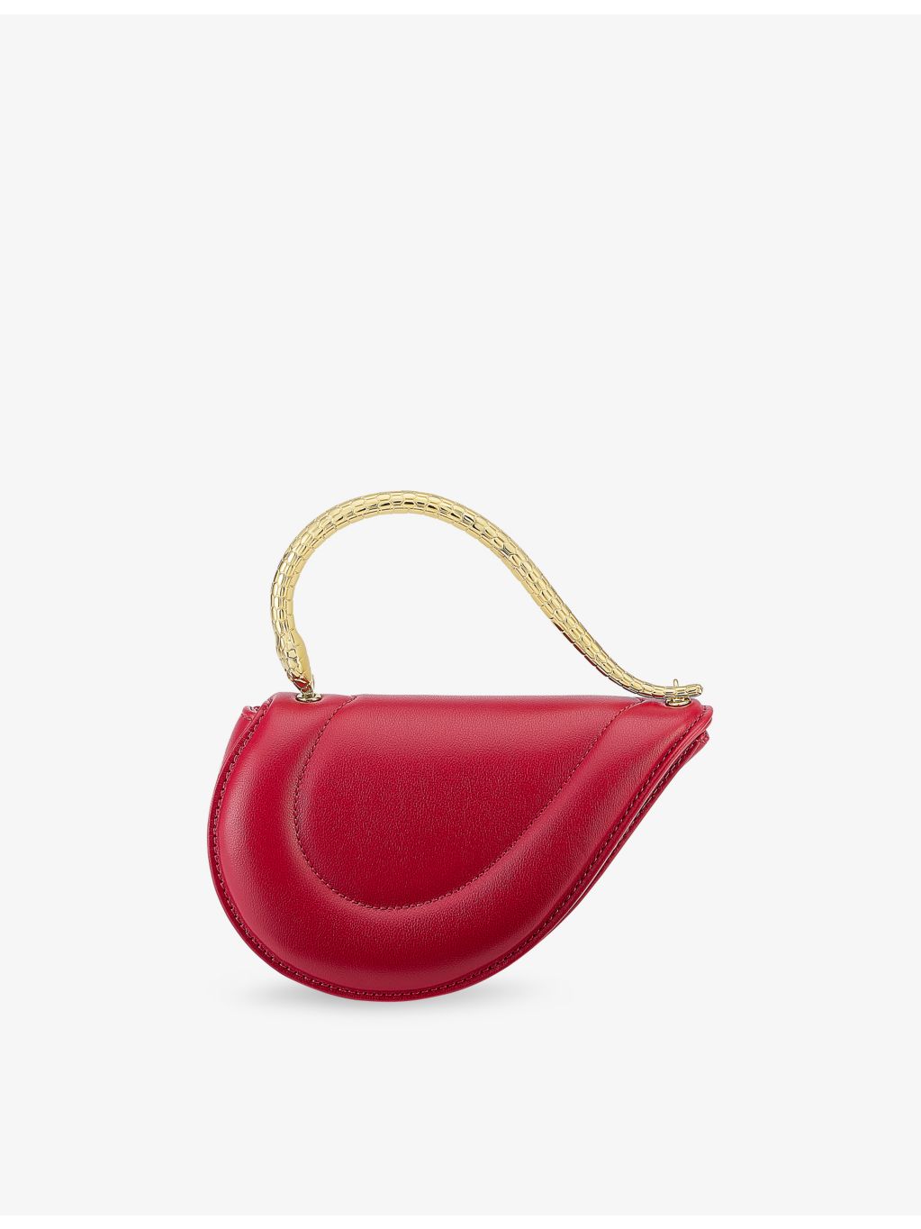 Bvlgari Serpenti Cuoricino mini leather top handle bag - British product