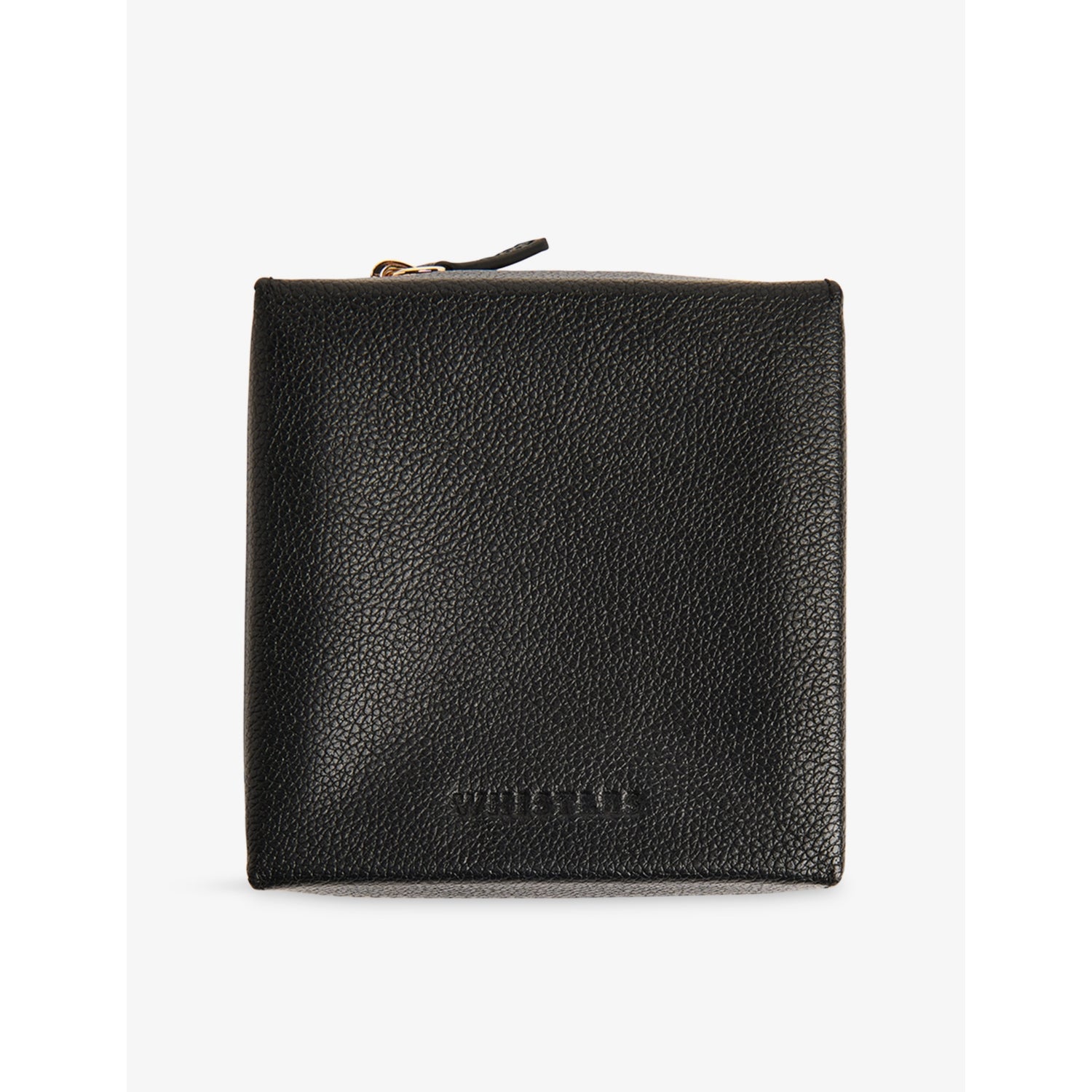 Whistles leather jewellery box, logo-embossed compact size (British brand)