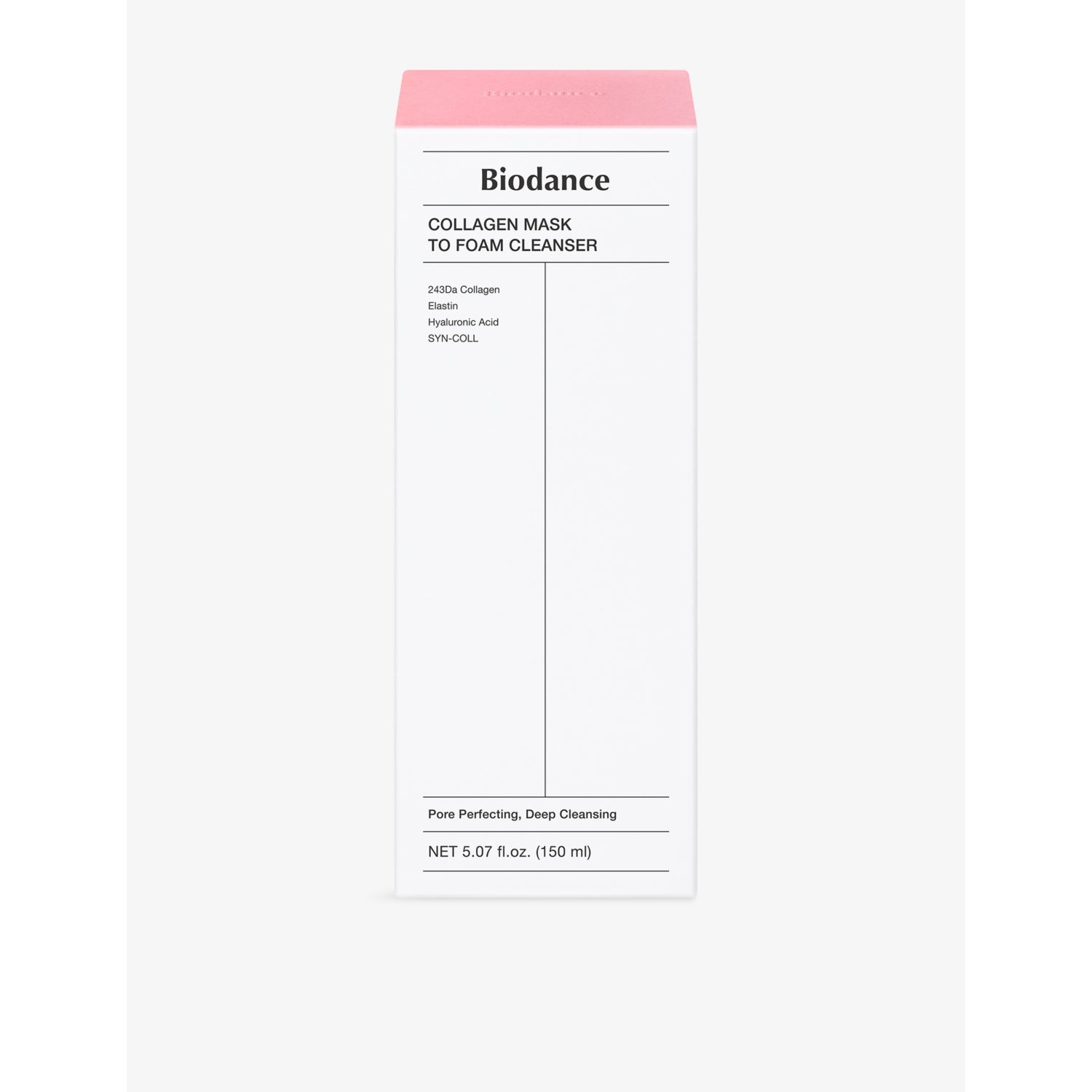 Biodance collagen mask to foam cleanser 150ml, imported from the UK