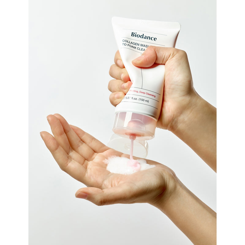 Biodance collagen mask to foam cleanser 150ml, imported from the UK