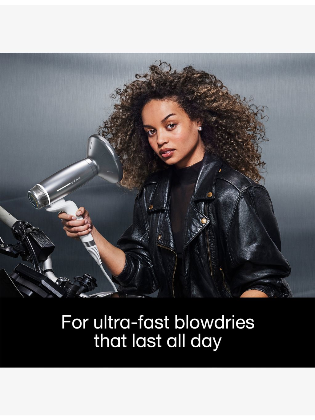 ghd Speed hair dryer black (British brand)