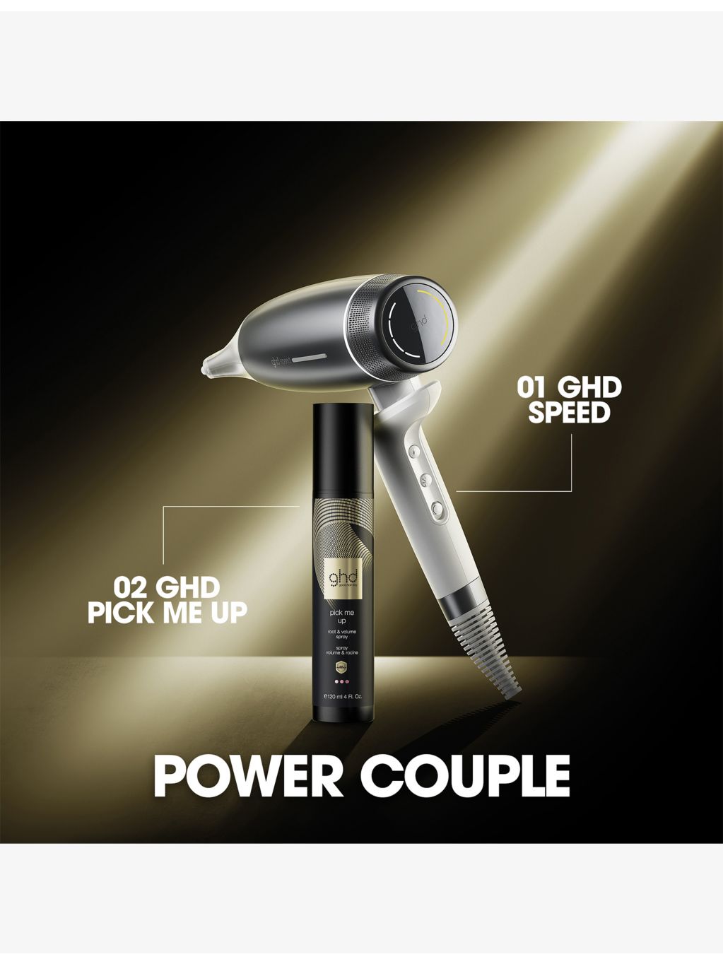ghd Speed hair dryer black (British brand)