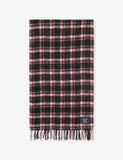 Zadig Voltaire Joan tartan wool-blend scarf 190cm (British brand)