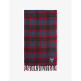 Joan Tartan Wool-Blend Scarf - Anthracite