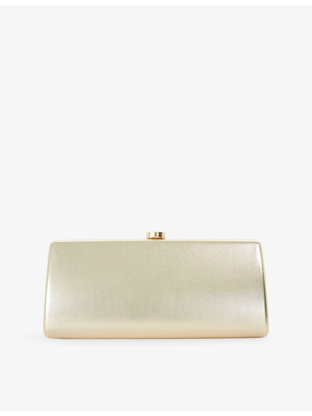 Dune Belinda woven clutch with gold-tone chain strap, UK version