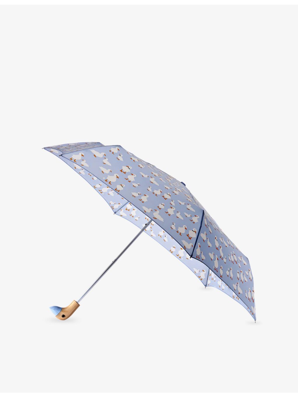 Fulton duck-print umbrella novelty duck handle 30cm (British brand)