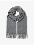 Whistles fringed blanket scarf 215cm - British product