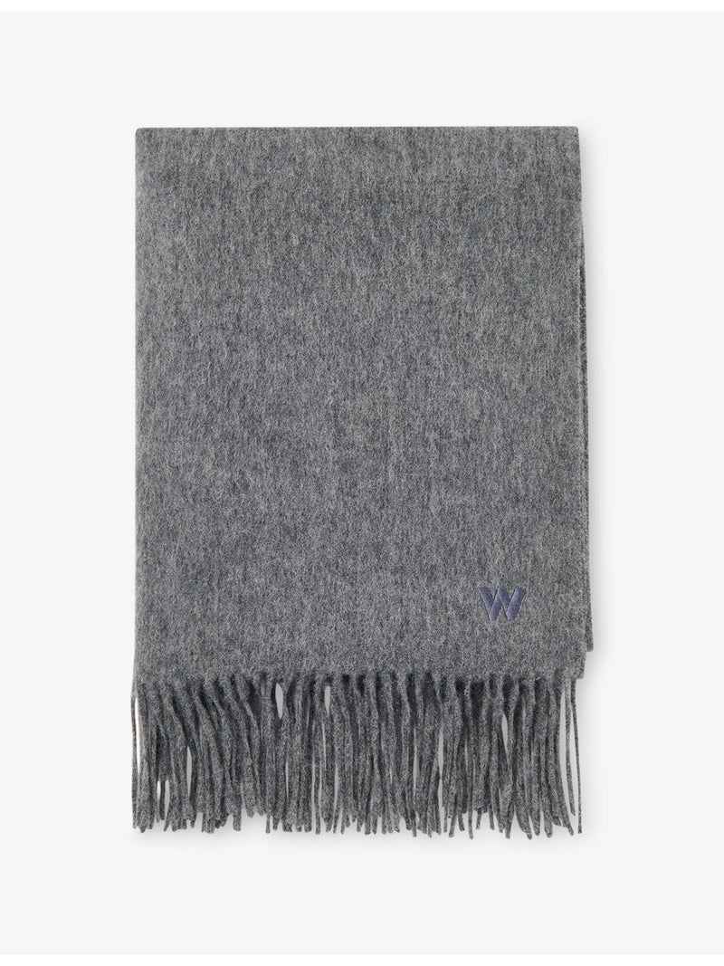 Whistles fringed blanket scarf 215cm - British product