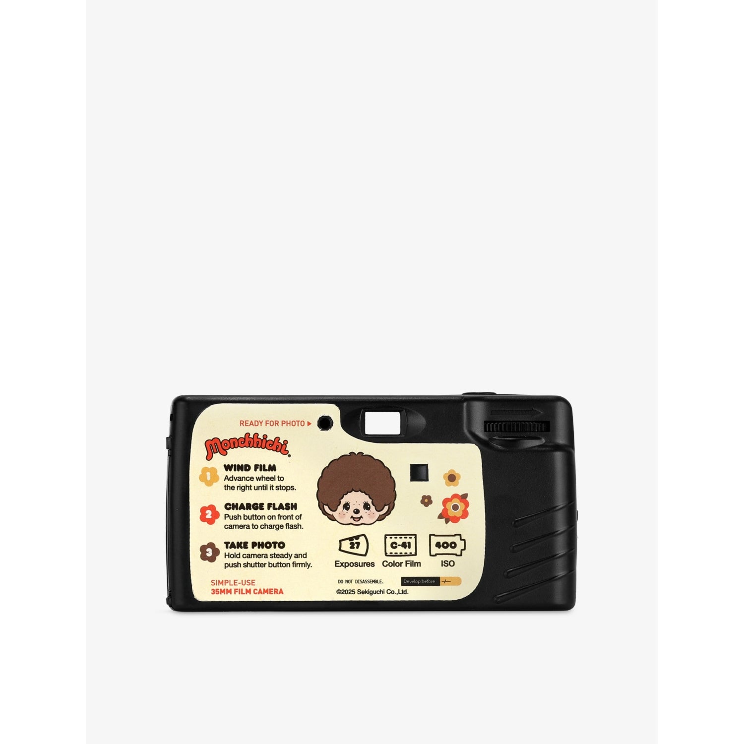 Retrospekt Monchhichi 35mm point-and-shoot film camera, imported from the UK