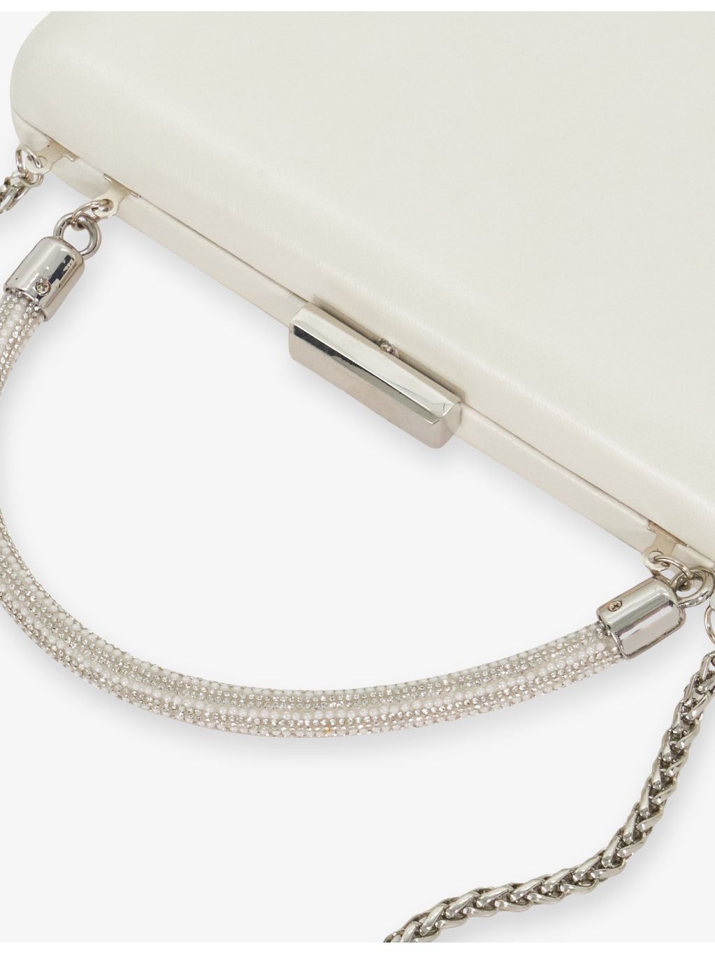 Dune Brunch Bridal leather top-handle bag, imported from the UK