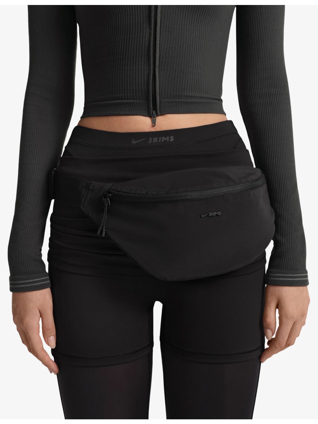 NikeSKIMS stretch-woven belt bag with adjustable strap - British product