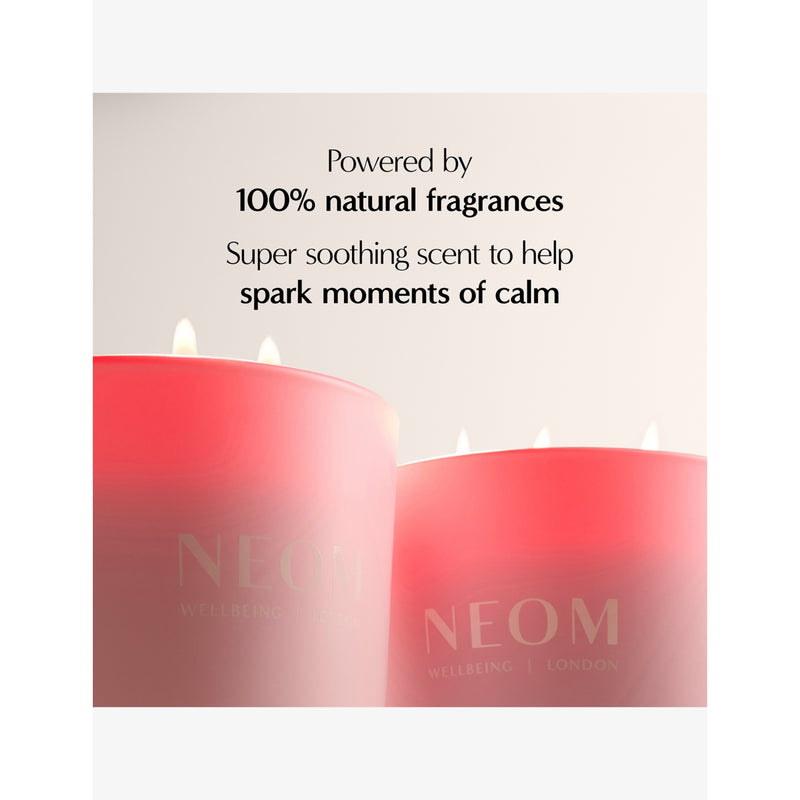 NEOM Wellbeing It's All Rosy three-wick candle 420g - British product