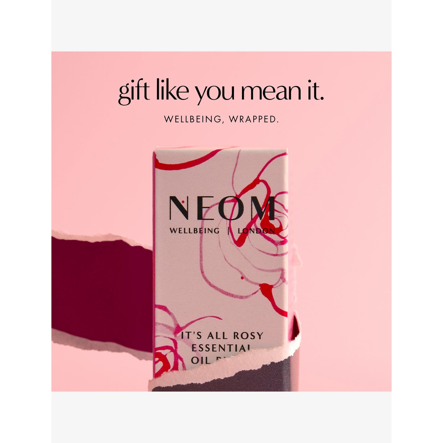 NEOM It's All Rosy essential oil 10ml, imported from the UK