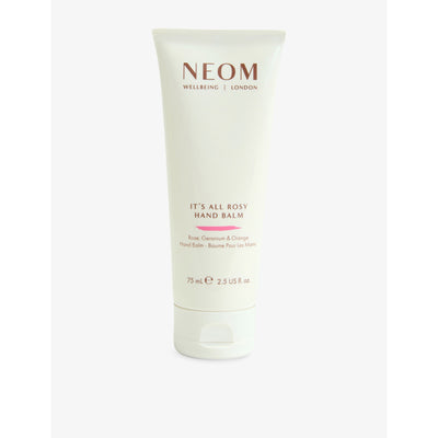 selfridges NEOM Wellbeing It's All Rosy Hand Balm 30ml- Buy online at McGrocer