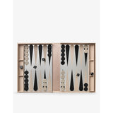 Printworks backgammon mirror game with mirrored acrylic finish, UK version