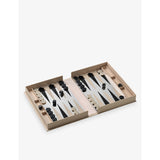 Printworks backgammon mirror game with mirrored acrylic finish, UK version