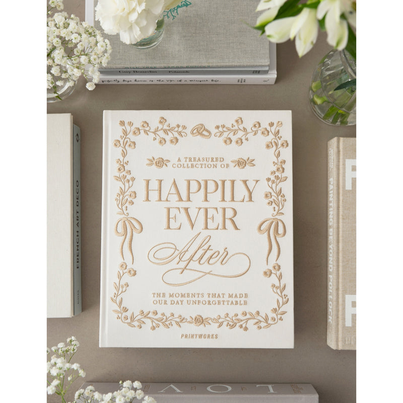 Printworks Happily Ever embroidered photo album 33x27cm (British brand)