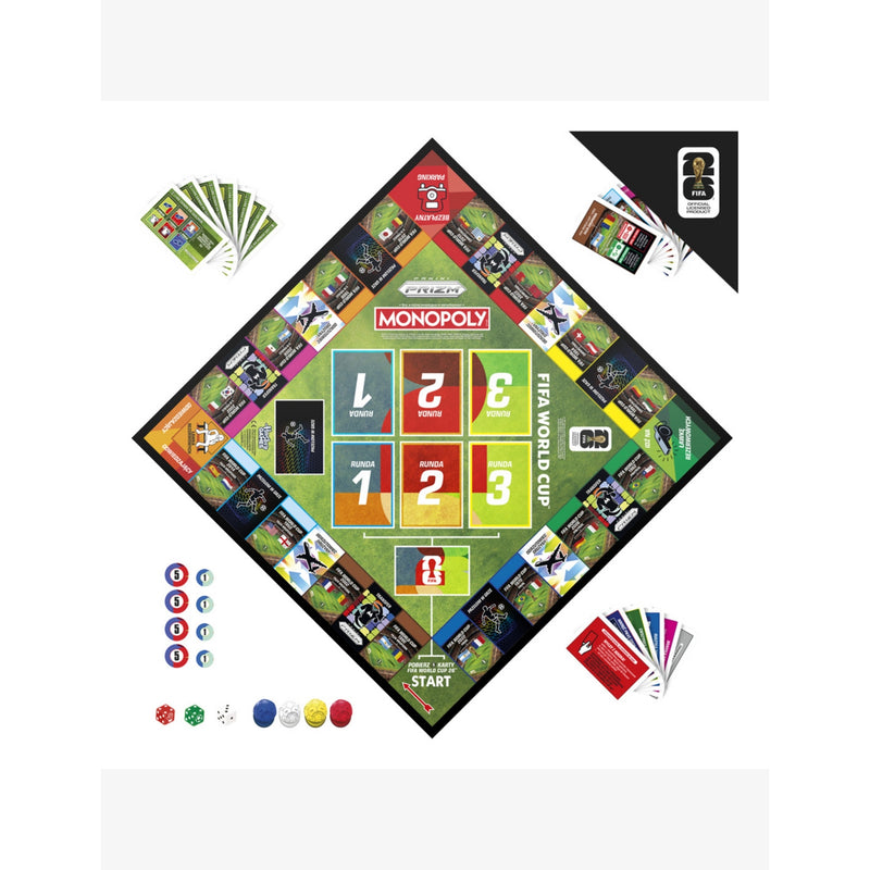 Monopoly Panini Prizm FIFA World Cup 26 board game - British product