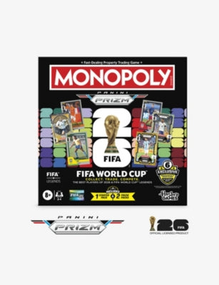 Monopoly Panini Prizm FIFA World Cup 26 board game - British product