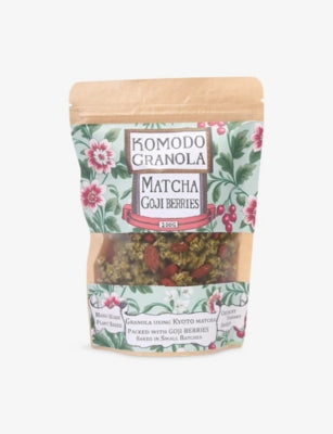Komodo granola matcha and goji berries 250g, UK version
