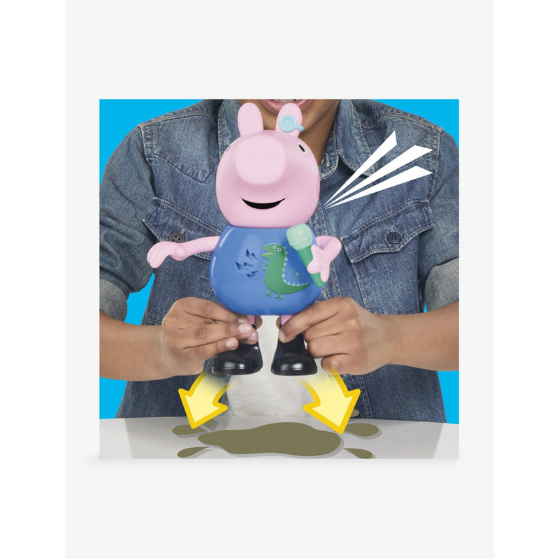 Peppa Pig Joke and Sing George interactive toy 20cm, UK version